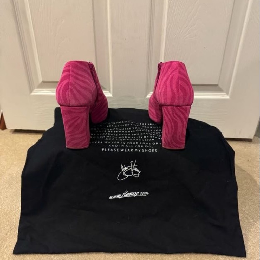 John Fluevog, Size 8, Pink - Picture 3 of 5